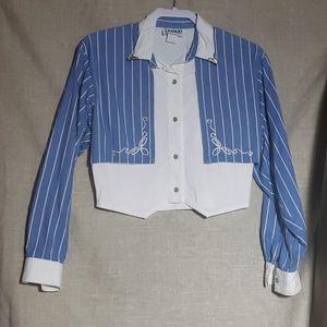 Western crop top